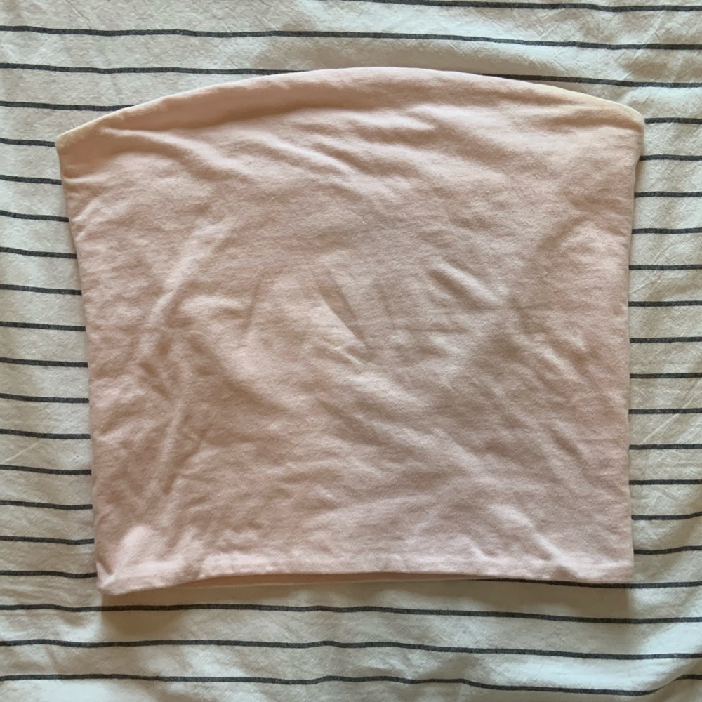 Pink tube top